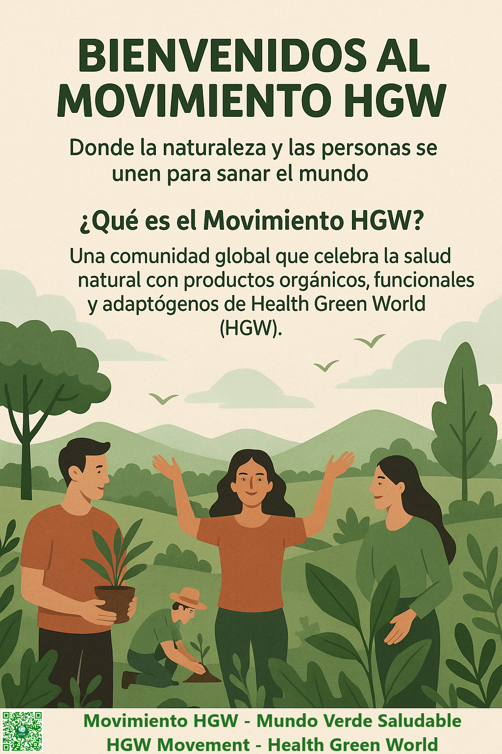 Movimiento HGW creado por Félix Helí Contreras Martínez